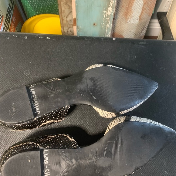 Chic black and white python flats - Picture 3 of 3